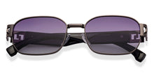Load image into Gallery viewer, Dark Gunmetal Rectangle Full Rim Unisex Sunglasses by Vincent Chase Polarized-224457
