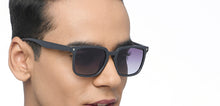 Load image into Gallery viewer, Grey Wayfarer Full Rim Unisex Sunglasses by Vincent Chase Polarized-215978