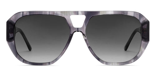 Tortoise Aviator Full Rim Women Sunglasses by John Jacobs-216821