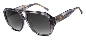 Tortoise Aviator Full Rim Women Sunglasses by John Jacobs-216821
