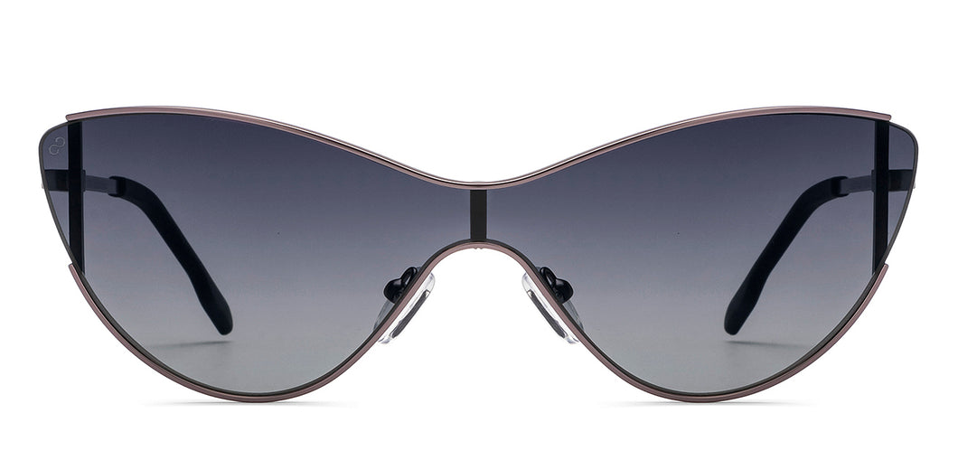 Gunmetal Cat Eye Full Rim Women Sunglasses by Lenskart STUDIO-216059