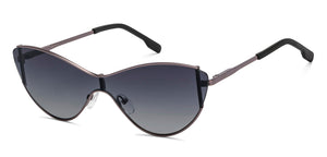 Gunmetal Cat Eye Full Rim Women Sunglasses by Lenskart STUDIO-216059