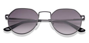 Gunmetal Geometric Full Rim Unisex Sunglasses by Vincent Chase-221941