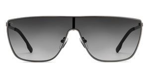 Gunmetal Rectangle/ Square Full Rim Unisex Sunglasses by Lenskart STUDIO-216051