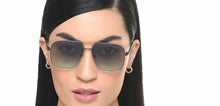 Load image into Gallery viewer, Gunmetal Rectangle/ Square Full Rim Unisex Sunglasses by Vincent Chase-217633