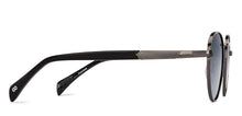Load image into Gallery viewer, Gunmetal Round Full Rim Unisex Sunglasses by Vincent Chase Polarized-229023