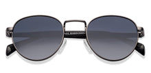 Load image into Gallery viewer, Gunmetal Round Full Rim Unisex Sunglasses by Vincent Chase Polarized-229023