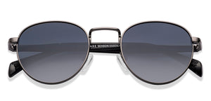 Gunmetal Round Full Rim Unisex Sunglasses by Vincent Chase Polarized-229023