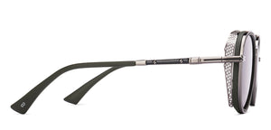 Gunmetal Aviator Full Rim Unisex Sunglasses by Vincent Chase Polarized-217970