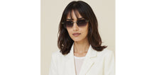 Load image into Gallery viewer, Gunmetal Rectangle/ Square Rimless Unisex Sunglasses by Vincent Chase-229192