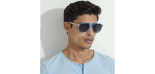 Load image into Gallery viewer, Blue Aviator Full Rim Unisex Sunglasses by John Jacobs-233682