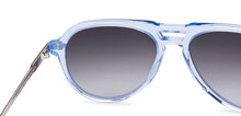 Load image into Gallery viewer, Blue Aviator Full Rim Unisex Sunglasses by John Jacobs-233682