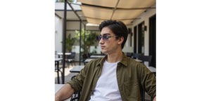 Silver Square Rimless Unisex Sunglasses by Vincent Chase-225927