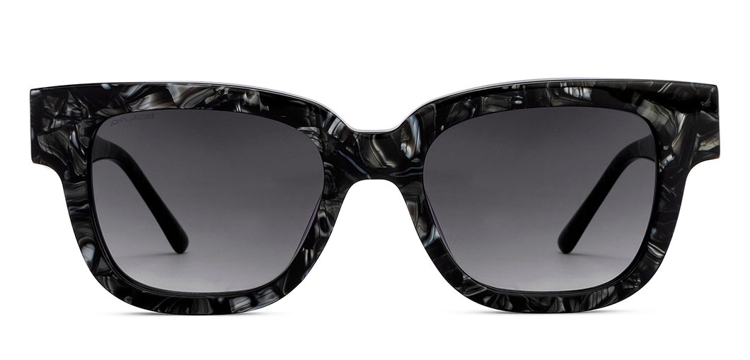 Tortoise Wayfarer Full Rim Women Sunglasses by John Jacobs-216818