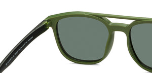 Green Wayfarer Full Rim Unisex Sunglasses by Vincent Chase Online-209360