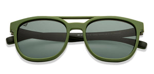 Green Wayfarer Full Rim Unisex Sunglasses by Vincent Chase Online-209360