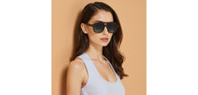 Load image into Gallery viewer, Green Square Full Rim Unisex Sunglasses by John Jacobs-236880