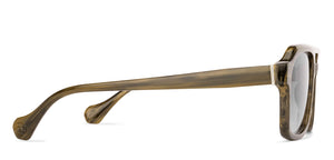 Green Square Full Rim Unisex Sunglasses by John Jacobs-236880