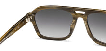 Load image into Gallery viewer, Green Square Full Rim Unisex Sunglasses by John Jacobs-236880