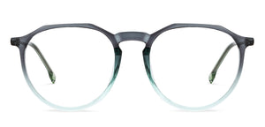 Grey Round Full Rim Unisex Eyeglasses by Lenskart Air-201277