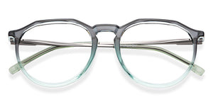 Grey Round Full Rim Unisex Eyeglasses by Lenskart Air-201277