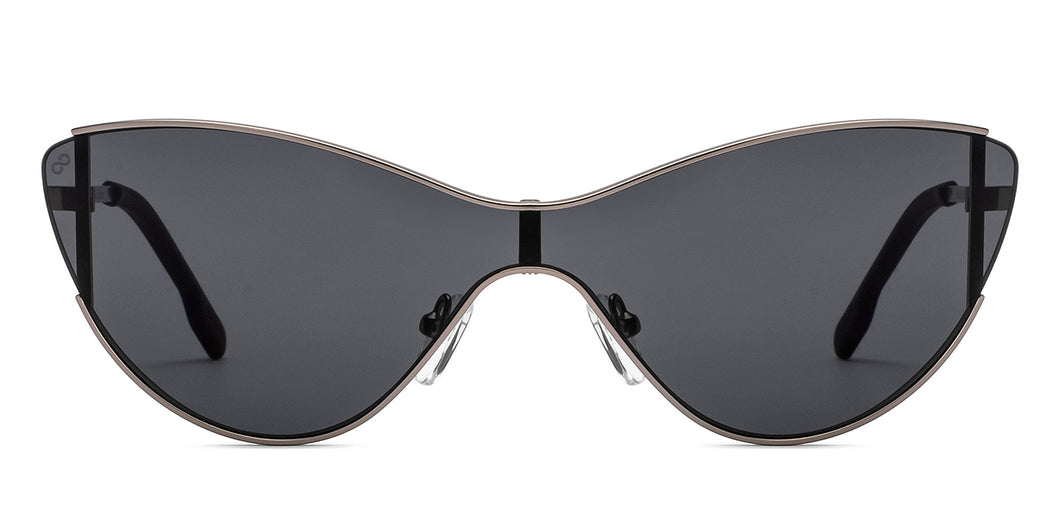 Gunmetal Cat Eye Full Rim Women Sunglasses by Lenskart STUDIO-216060