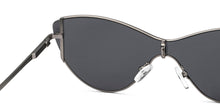 Load image into Gallery viewer, Gunmetal Cat Eye Full Rim Women Sunglasses by Lenskart STUDIO-216060