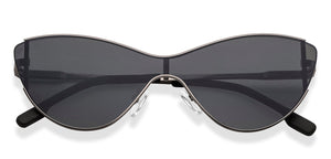 Gunmetal Cat Eye Full Rim Women Sunglasses by Lenskart STUDIO-216060