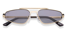 Load image into Gallery viewer, Gold Geometric Full Rim Unisex Sunglasses by Lenskart STUDIO-221955