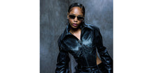 Load image into Gallery viewer, Gold Geometric Full Rim Unisex Sunglasses by Lenskart STUDIO-221955