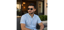 Load image into Gallery viewer, Gunmetal Hexagonal Full Rim Unisex Sunglasses by Lenskart-232021