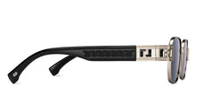 Load image into Gallery viewer, Gunmetal Rectangle Full Rim Unisex Sunglasses by Vincent Chase Polarized-224456