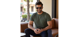 Gunmetal Square Full Rim Unisex Sunglasses by Vincent Chase Polarized-229018