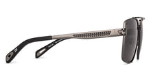 Load image into Gallery viewer, Gunmetal Square Full Rim Unisex Sunglasses by Vincent Chase Polarized-229018