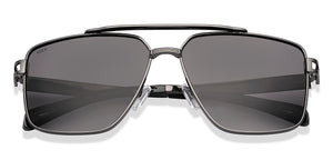 Gunmetal Square Full Rim Unisex Sunglasses by Vincent Chase Polarized-229018