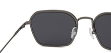Load image into Gallery viewer, Gunmetal Square Full Rim Unisex Sunglasses by John Jacobs-215332