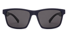 Load image into Gallery viewer, Matte Black Rectangle/ Square Full Rim Unisex Sunglasses by Vincent Chase Polarized-229564