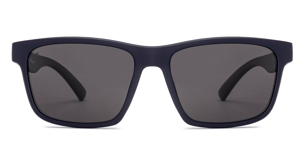 Matte Black Rectangle/ Square Full Rim Unisex Sunglasses by Vincent Chase Polarized-229564