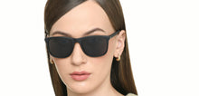Load image into Gallery viewer, Matte Black Wayfarer Full Rim Unisex Sunglasses by Vincent Chase Polarized-221897