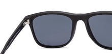 Load image into Gallery viewer, Matte Black Wayfarer Full Rim Unisex Sunglasses by Vincent Chase Polarized-221897