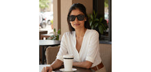 Load image into Gallery viewer, BLACK Wayfarer Full Rim Unisex Sunglasses by Vincent Chase Polarized-228750