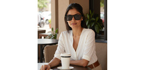 BLACK Wayfarer Full Rim Unisex Sunglasses by Vincent Chase Polarized-228750