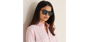 BLACK Wayfarer Full Rim Unisex Sunglasses by Vincent Chase Polarized-228751