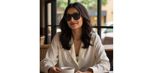 BLACK Wayfarer Full Rim Unisex Sunglasses by Vincent Chase Polarized-228751