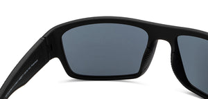 Black Wayfarer Full Rim Unisex Sunglasses by Vincent Chase Polarized-216411