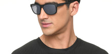 Load image into Gallery viewer, Black Wayfarer Full Rim Unisex Sunglasses by Vincent Chase Polarized-216426