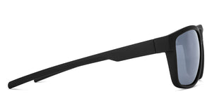 Black Wayfarer Full Rim Unisex Sunglasses by Vincent Chase Polarized-216426