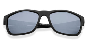 Black Wayfarer Full Rim Unisex Sunglasses by Vincent Chase Polarized-216426