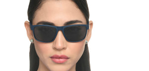 Blue Wayfarer Full Rim Unisex Sunglasses by Vincent Chase Polarized-216427