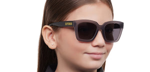 Gray Square Full Rim Kids Sunglasses by Hooper Online-212059